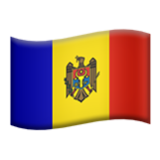 Apple(iPhone) Flag: Moldova Emoji