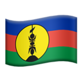 Apple(iPhone) Flag: New Caledonia Emoji