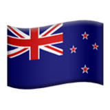 Apple(iPhone) Flag: New Zealand Emoji