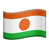 Apple(iPhone) Flag: Niger Emoji