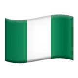 Apple(iPhone) Flag: Nigeria Emoji