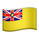 Apple(iPhone) Flag: Niue Emoji