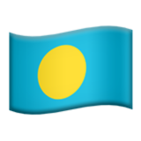 Apple(iPhone) Flag: Palau Emoji