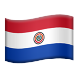 Apple(iPhone) Flag: Paraguay Emoji