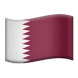 Apple(iPhone) Flag: Qatar Emoji