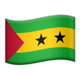 Apple(iPhone) Flag: São Tomé & Príncipe Emoji