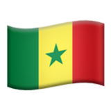 Apple(iPhone) Flag: Senegal Emoji