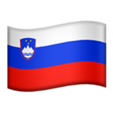 Apple(iPhone) Flag: Slovenia Emoji