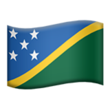 Apple(iPhone) Flag: Solomon Islands Emoji