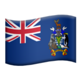 Apple(iPhone) Flag: South Georgia & South Sandwich Islands Emoji