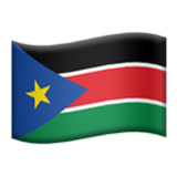 Apple(iPhone) Flag: South Sudan Emoji