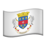 Apple(iPhone) Flag: St. Barthélemy Emoji