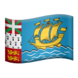 Apple(iPhone) Flag: St. Pierre & Miquelon Emoji