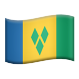 Apple(iPhone) Flag: St. Vincent & Grenadines Emoji