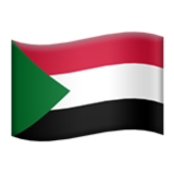 Apple(iPhone) Flag: Sudan Emoji