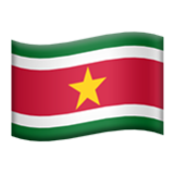 Apple(iPhone) Flag: Suriname Emoji