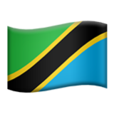 Apple(iPhone) Flag: Tanzania Emoji