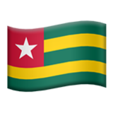 Apple(iPhone) Flag: Togo Emoji