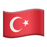 Apple(iPhone) Flag: Türkiye Emoji