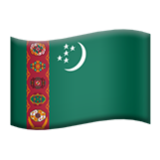 Apple(iPhone) Flag: Turkmenistan Emoji