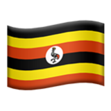 Apple(iPhone) Flag: Uganda Emoji