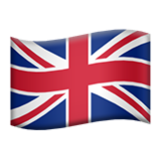 Apple(iPhone) Flag: United Kingdom Emoji