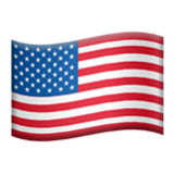 Apple(iPhone) Flag: United States Emoji