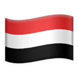 Apple(iPhone) Flag: Yemen Emoji