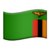 Apple(iPhone) Flag: Zambia Emoji