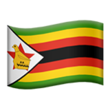 Apple(iPhone) Flag: Zimbabwe Emoji