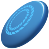 Apple(iPhone) Flying Disc Emoji