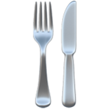 Apple(iPhone) Fork And Knife Emoji