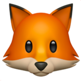 Apple(iPhone) Fox Emoji