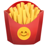 Apple(iPhone) French Fries Emoji