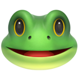 Apple(iPhone) Frog Emoji