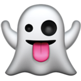 Apple(iPhone) Ghost Emoji