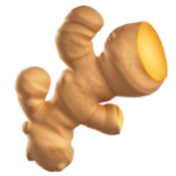 Apple(iPhone) Ginger Root Emoji