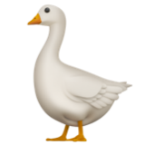 Apple(iPhone) Goose Emoji