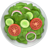 Apple(iPhone) Green Salad Emoji