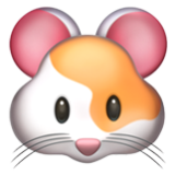 Apple(iPhone) Hamster Emoji