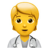 Apple(iPhone) Health Worker Emoji