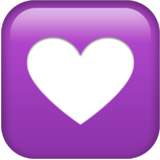 Apple(iPhone) Heart Decoration Emoji