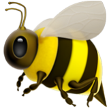 Apple(iPhone) Honeybee Emoji