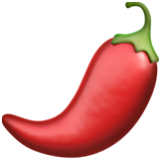 Apple(iPhone) Hot Pepper Emoji