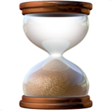 Apple(iPhone) Hourglass Done Emoji