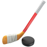 Apple(iPhone) Ice Hockey Emoji