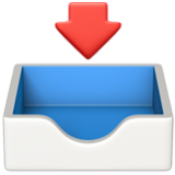 Apple(iPhone) Inbox Tray Emoji