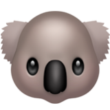 Apple(iPhone) Koala Emoji