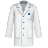 Apple(iPhone) Lab Coat Emoji