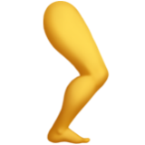 Apple(iPhone) Leg Emoji